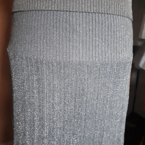 Zara silver maxi skirt - Picture 3 of 8